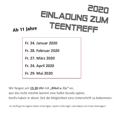 Teentreff